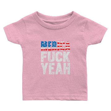 Discover Merica - Merica - Fuck Yeah! Baby T-shirts