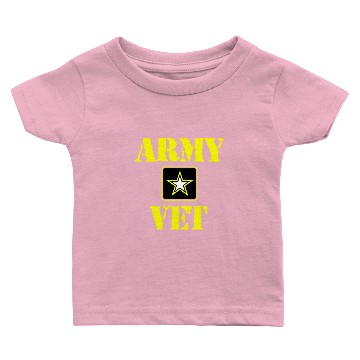 Discover USA Pride Army Vet Baby T-shirts