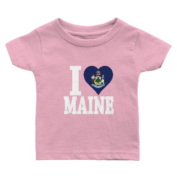 Discover I LOVE MAINE Baby T-shirts