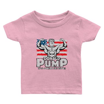 Discover Donald Pump - American Flag Baby T-shirts