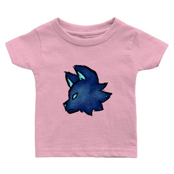 Discover Galaxy Wolf Baby T-shirts