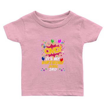 Discover Its My Birthday June Third Baby T-shirts