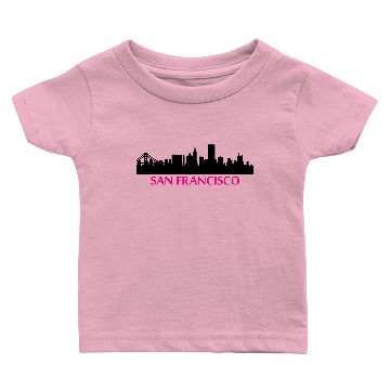 Discover San Francisco, California Baby T-shirts