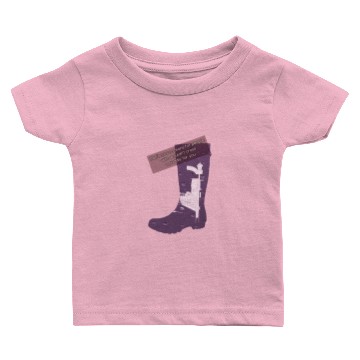 Discover Gummy Boot lilac Baby T-shirts