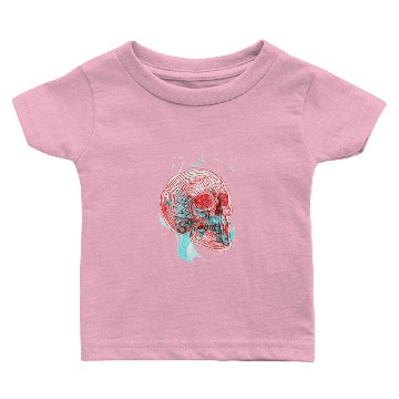 Discover red skull Baby T-shirts