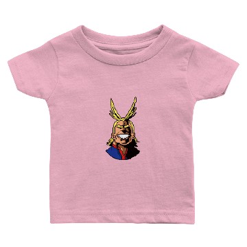 Discover All Might Pixel Baby T-shirts