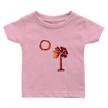 Discover South Carolina Solar Eclipse 2017 Baby T-shirts