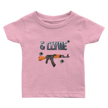 Discover Matching Bonnie and Clyde Baby T-shirts