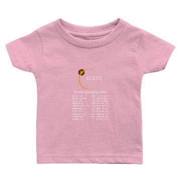 Discover Total Solar Eclipse 2017 Baby T-shirts