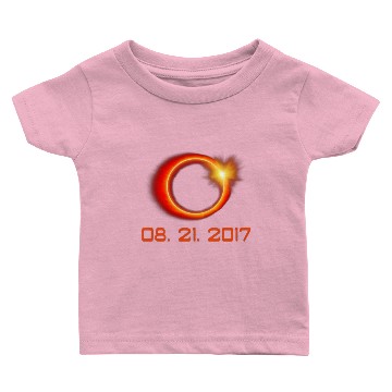 Discover Total Solar Eclipse Summer August 21st 2017 Baby T-shirts