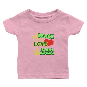 Discover Saint Bernard Baby T-shirts Baby T-shirts