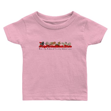 Discover Pulp Fiction Book Store banner Baby T-shirts