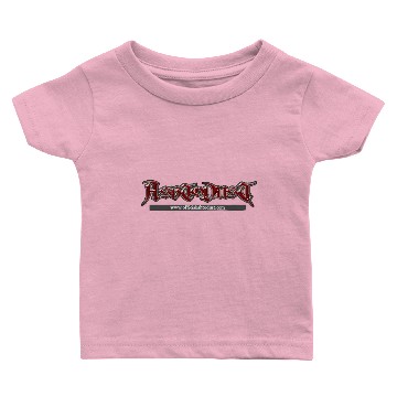 Discover Ash To Dust Red Logo + Website Baby T-shirts