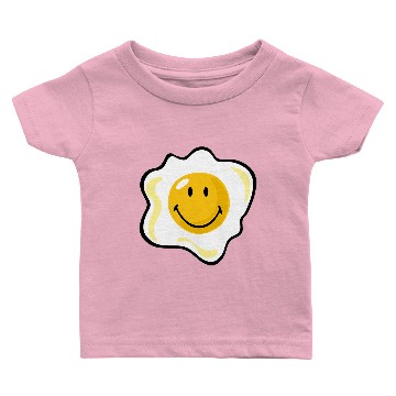 Discover SmileyWorld Smiling Fried Egg Baby T-shirts
