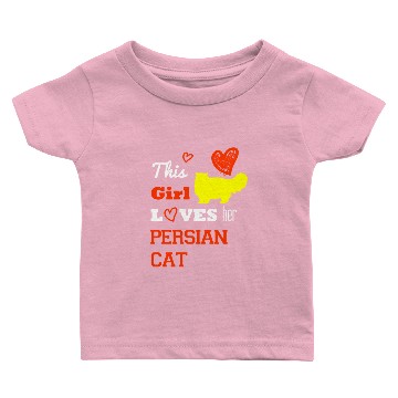 Discover Persian cat Baby T-shirts