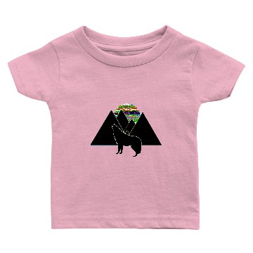 Discover Mountain Wolf Baby T-shirts