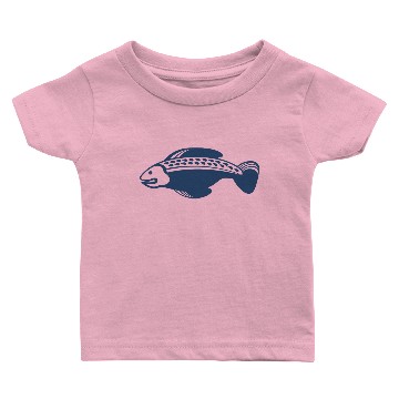 Discover Cool shape trout fish wildlife awesome vector cool Baby T-shirts