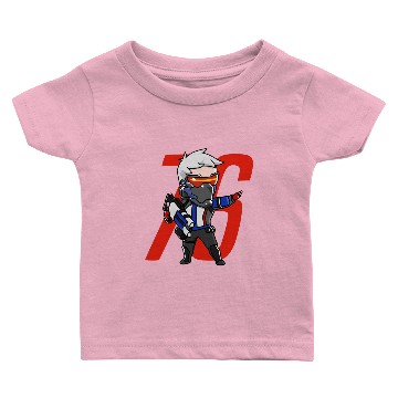 Discover Cute Soldier 76 from Overwatch Baby T-shirts