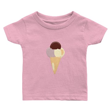 Discover Vanilla ice cream Baby T-shirts