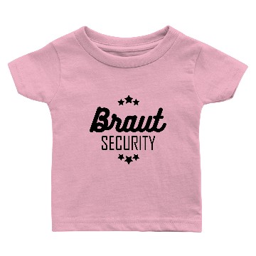 Discover Bride security Baby T-shirts