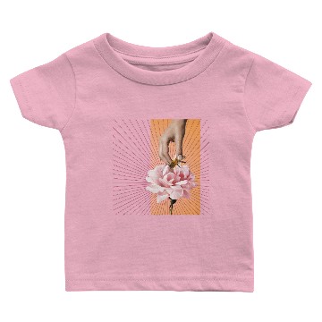 Discover Beeing Peony Baby T-shirts