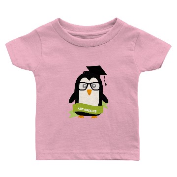 Discover Penguin nerd from Los Angeles Swkicm Baby T-shirts