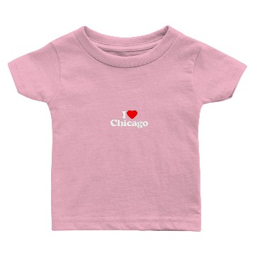 Discover I Love Heart CHICAGO Funny Baby T-shirts Premium