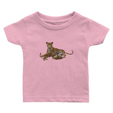Discover cheetah cat jaguar leopard ocelot gepard wildcat14 Baby T-shirts