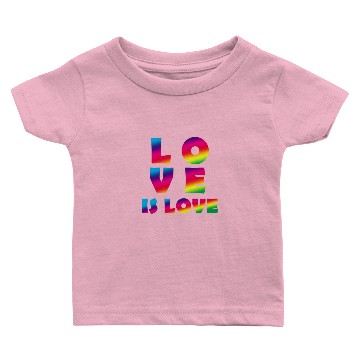 Discover Love Is Love LGBT Hands gay couple romance loved Baby T-shirts