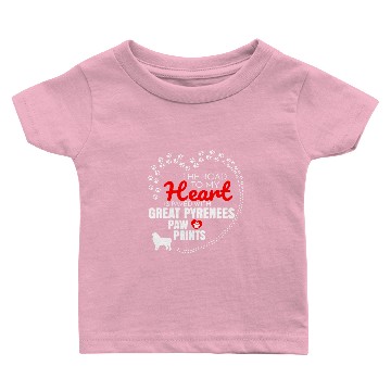 Discover Great Pyrenees Paw Prints Baby T-shirts