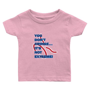 Discover Don't Cringe - Red Baby T-shirts