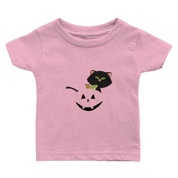 Discover Halloween Jack-O'-Lantern Baby T-shirts with Boo