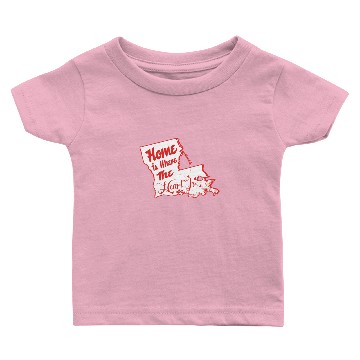 Discover Louisiana Home Baby T-shirts