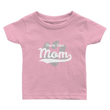 Discover Maine Coon Mom Baby T-shirts