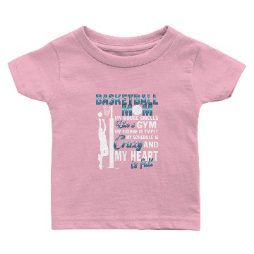 Discover I Am A Basketball Mom Baby T-shirts