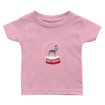 Discover Great Dane Merry Christmas Snowball Baby T-shirts