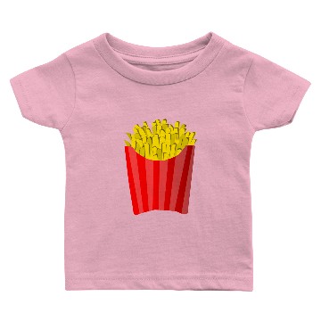 Discover french fries pommes frites fastfood fast food12 Baby T-shirts