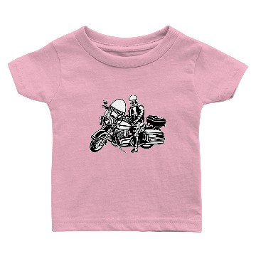 Discover Motorcycle Baby T-shirts