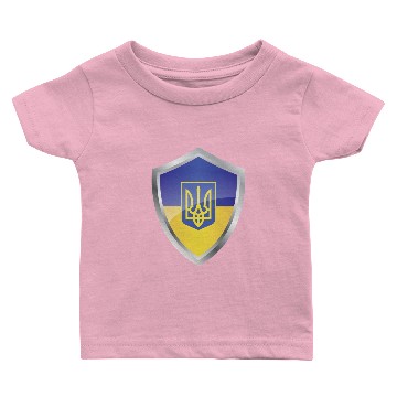Discover Emblem Ukraine Baby T-shirts