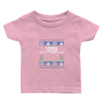Discover Ugly Cooper Christmas Family Vacation Baby T-shirts