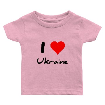 Discover I love Ukraine Baby T-shirts