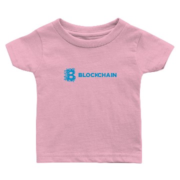 Discover Blockchain Block Chain Technology Logo Symbol Coin Baby T-shirts