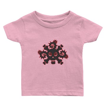 Discover Trap Skull Creepy Baby T-shirts