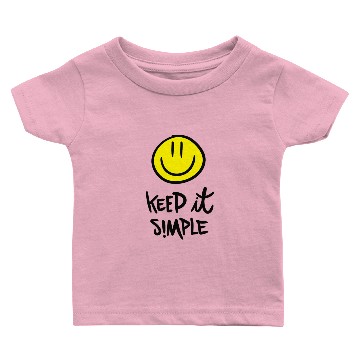 Discover Keep It Simple Baby T-shirts