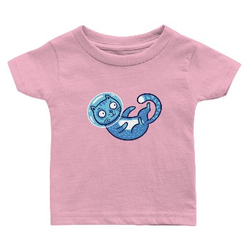 Discover Space cat Baby T-shirts