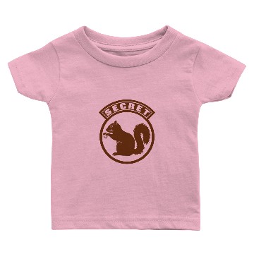Discover Monkey Secret Squirrel Baby T-shirts