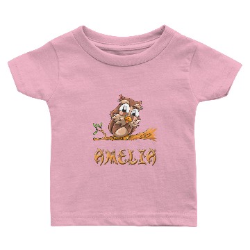 Discover Amelia Owl Baby T-shirts