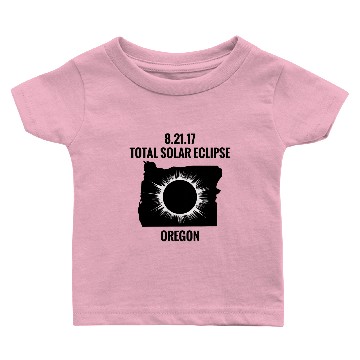 Discover Total Solar Eclipse 2017 Oregon Baby T-shirts