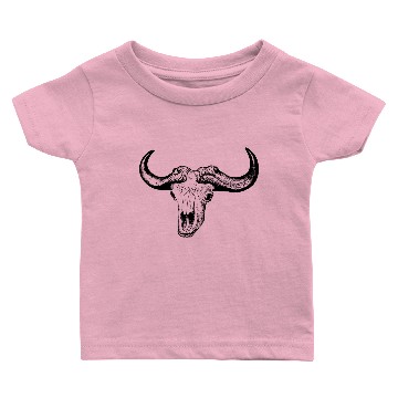 Discover buffalo skull Baby T-shirts