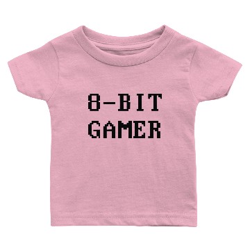 Discover 8 Bit Gamer Baby T-shirts